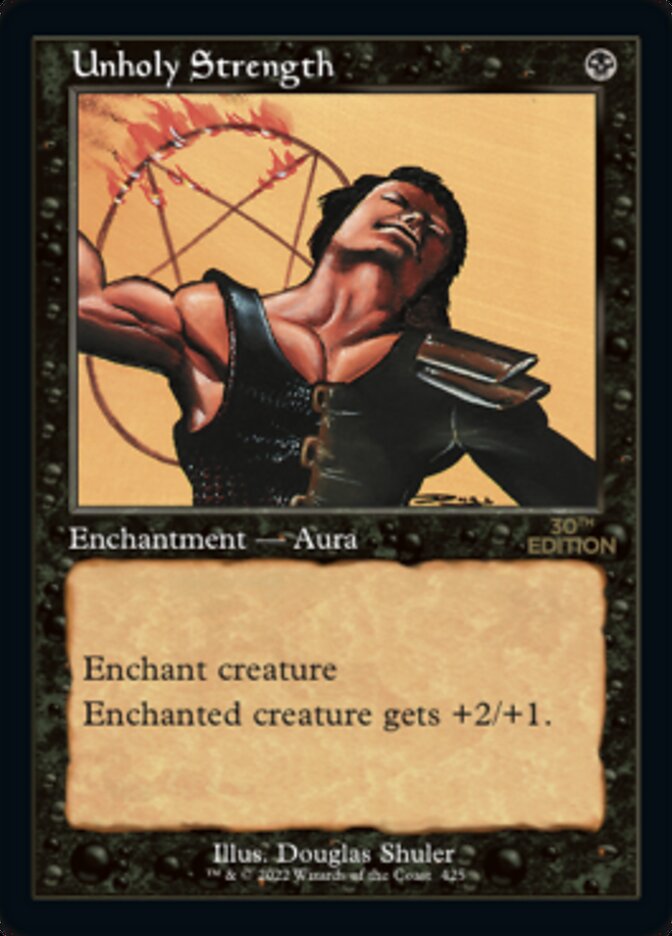 Unholy Strength (Retro) [30th Anniversary Edition] | Local Legends