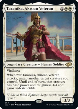 Taranika, Akroan Veteran [Jumpstart 2022] | Golgari Games