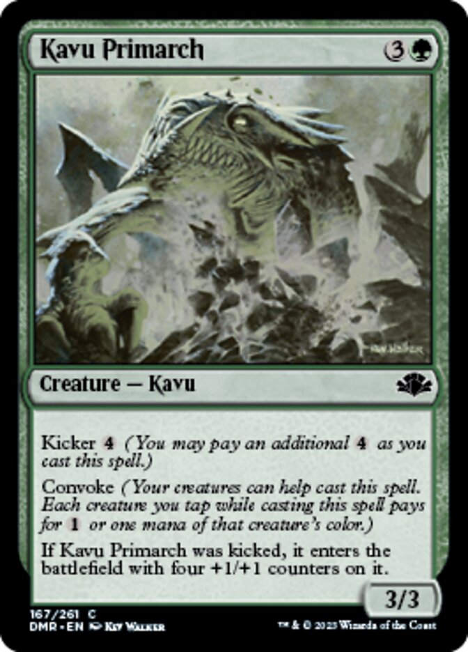 Kavu Primarch [Dominaria Remastered] | Local Legends