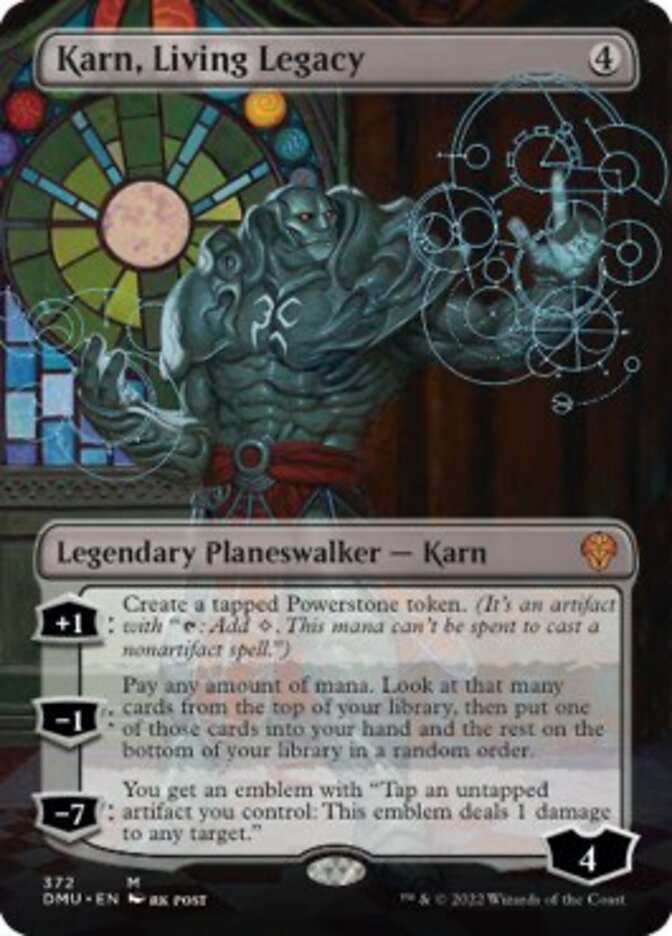 Karn, Living Legacy (Borderless) [Dominaria United] | Golgari Games