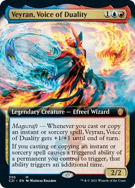 Veyran, Voice of Duality (Extended Art) [Commander 2021] | Local Legends