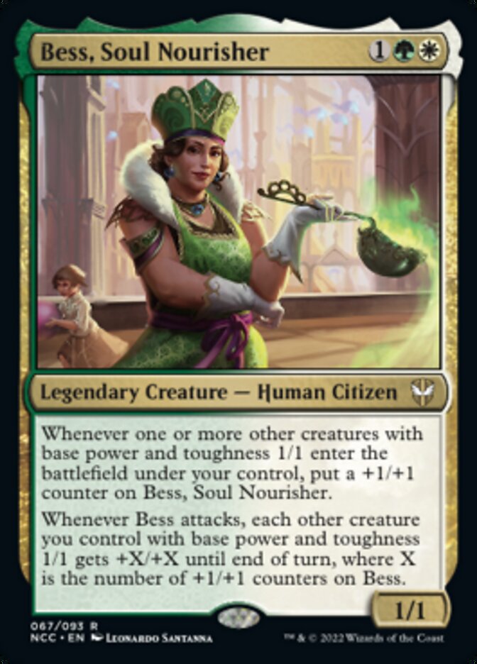 Bess, Soul Nourisher [Streets of New Capenna Commander] | Golgari Games