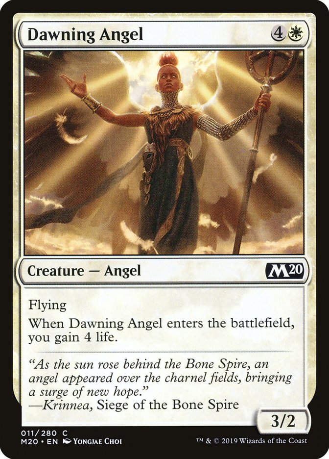 Dawning Angel [Core Set 2020] | Local Legends