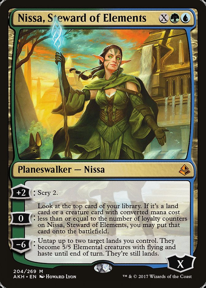 Nissa, Steward of Elements [Amonkhet] | Local Legends