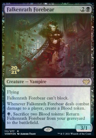 Falkenrath Forebear [Innistrad: Crimson Vow Prerelease Promos] | Golgari Games