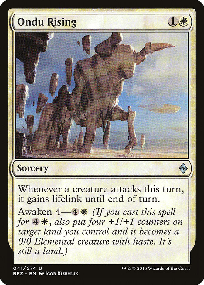 Ondu Rising [Battle for Zendikar] | Local Legends