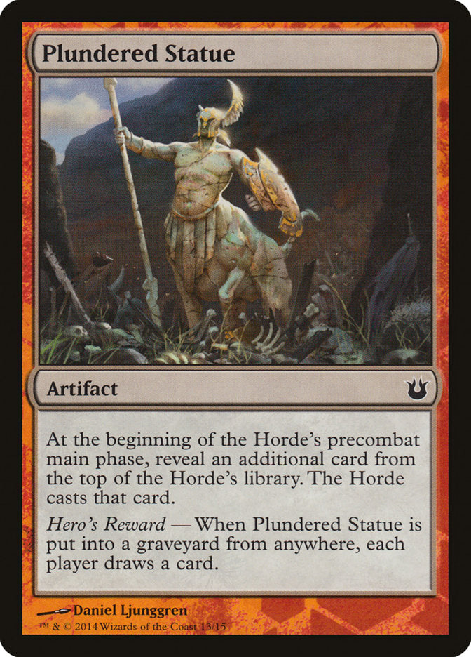 Plundered Statue [Born of the Gods Battle the Horde] | Local Legends