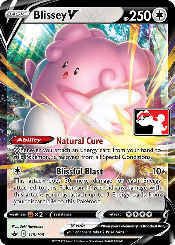 Blissey V (119/198) [Prize Pack Series One] | Golgari Games