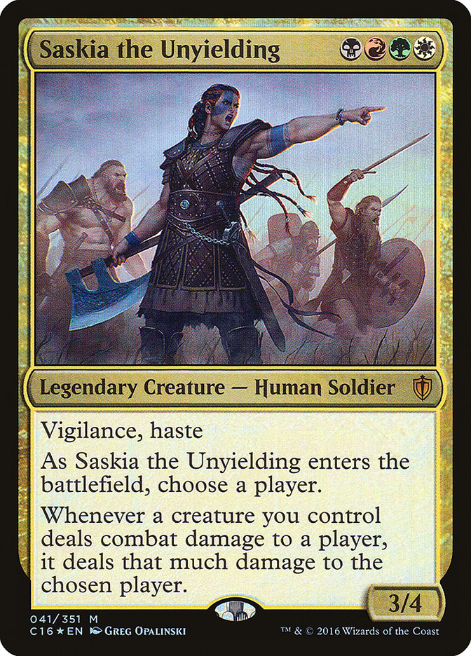 Saskia the Unyielding [Commander 2016] | Local Legends