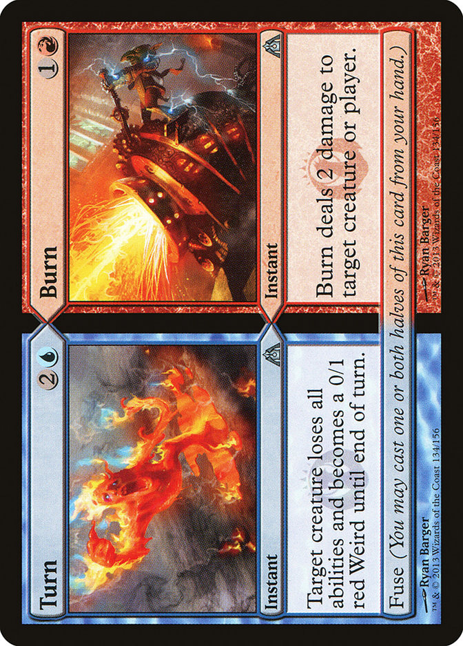 Turn // Burn [Dragon's Maze] | Local Legends