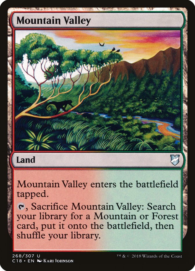 Mountain Valley [Commander 2018] | Local Legends