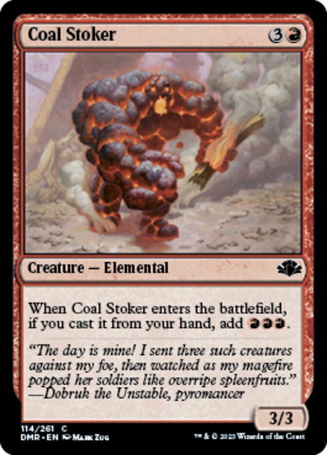 Coal Stoker [Dominaria Remastered] | Local Legends