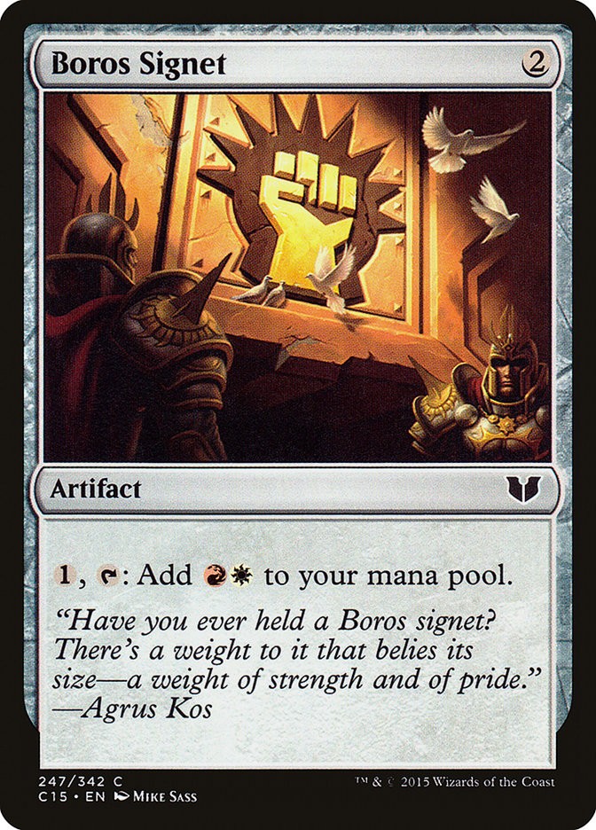 Boros Signet [Commander 2015] | Local Legends