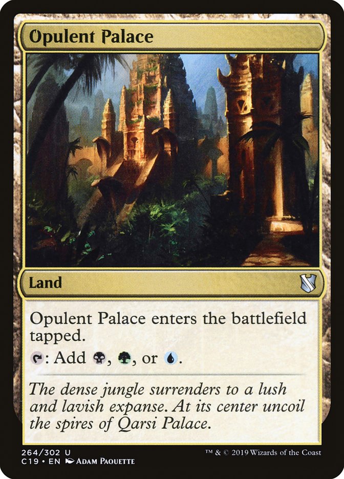 Opulent Palace [Commander 2019] | Golgari Games