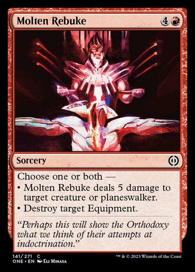 Molten Rebuke [Phyrexia: All Will Be One] | Local Legends