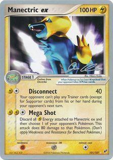 Manectric ex (101/107) (Mewtrick - Jason Klaczynski) [World Championships 2006] | Golgari Games