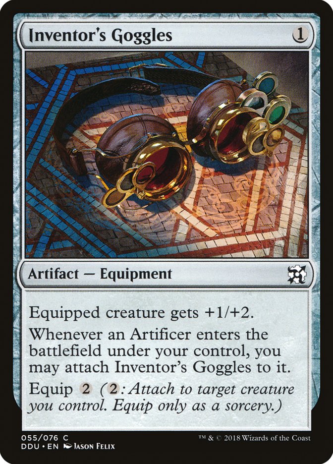 Inventor's Goggles [Duel Decks: Elves vs. Inventors] | Local Legends