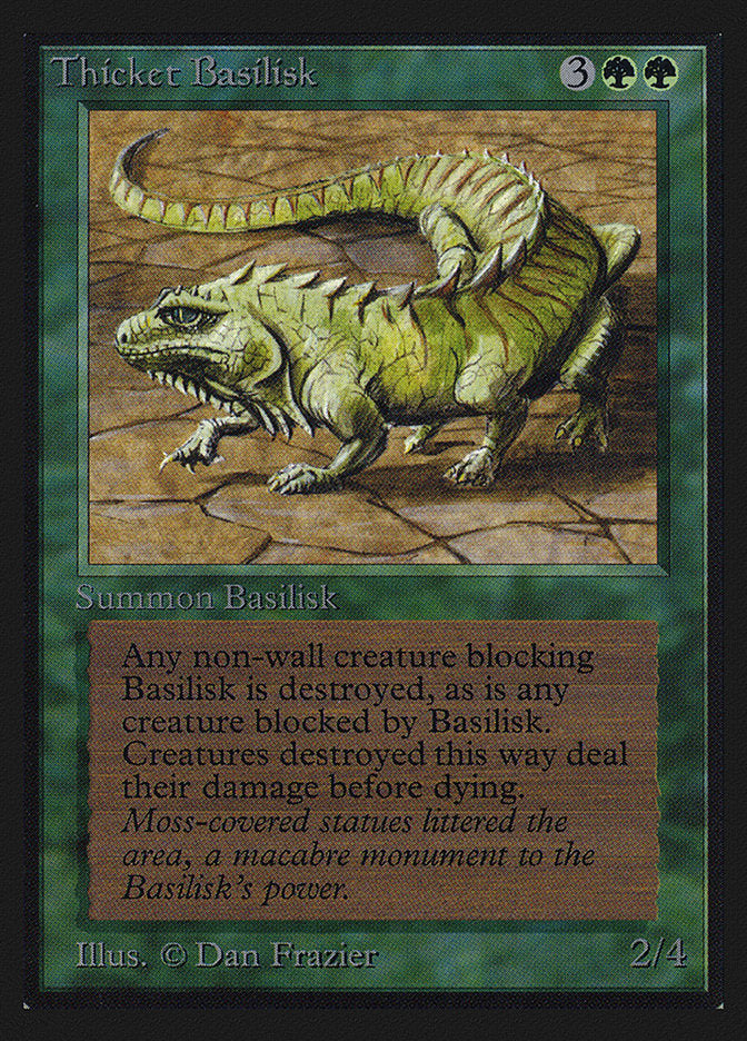 Thicket Basilisk [International Collectors' Edition] | Local Legends