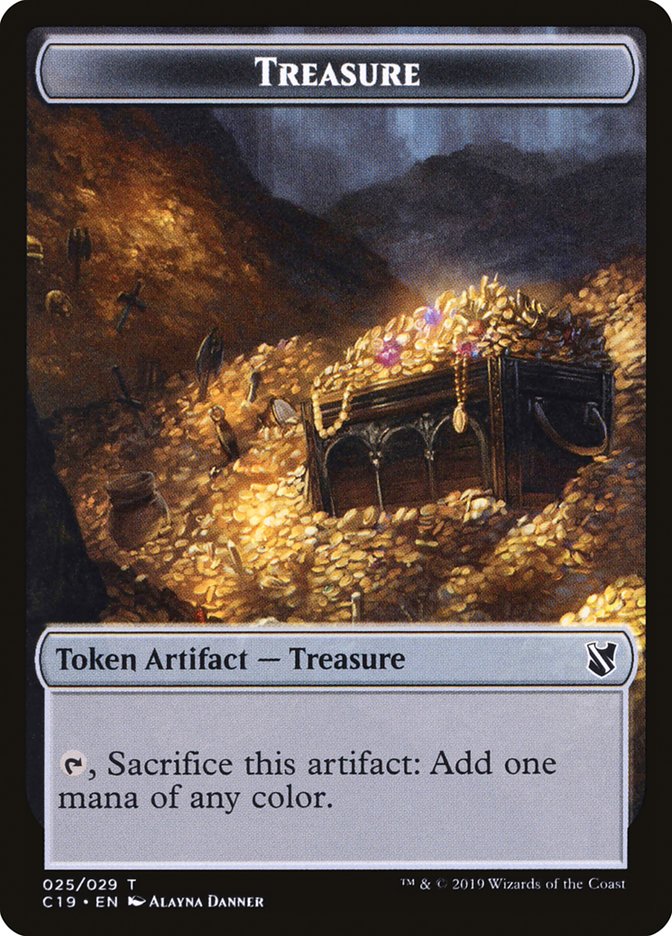Treasure Token [Commander 2019 Tokens] | Local Legends