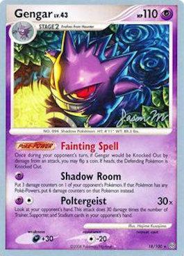 Gengar LV.43 (18/100) (Queengar - Jason Martinez) [World Championships 2009] | Golgari Games