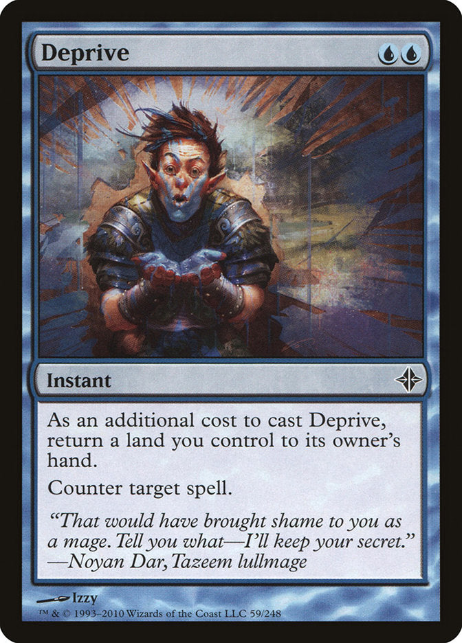 Deprive [Rise of the Eldrazi] | Golgari Games