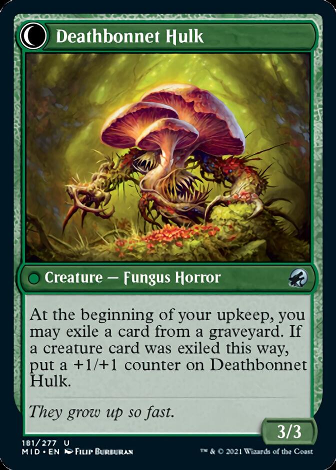 Deathbonnet Sprout // Deathbonnet Hulk [Innistrad: Midnight Hunt] | Local Legends