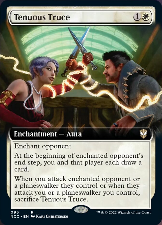 Tenuous Truce (Extended Art) [Streets of New Capenna Commander] | Local Legends