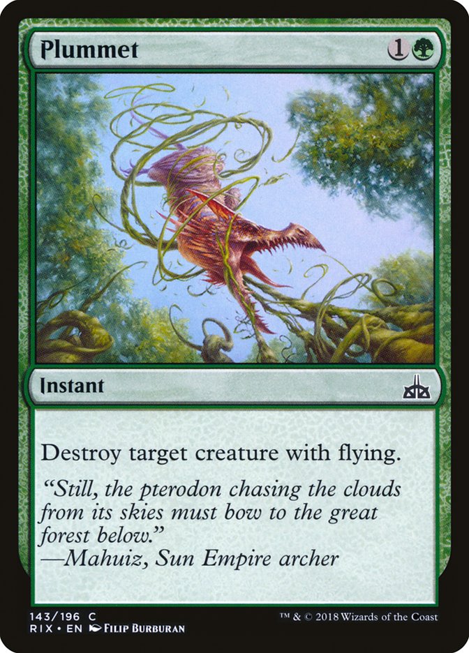 Plummet [Rivals of Ixalan] | Local Legends