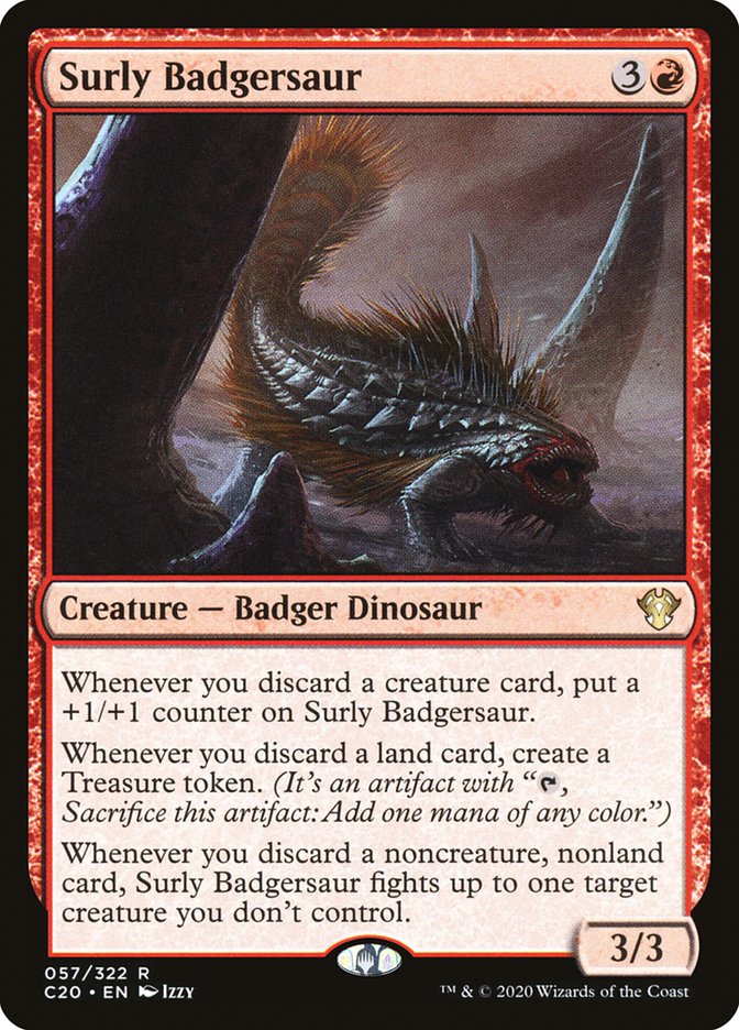 Surly Badgersaur [Commander 2020] | Local Legends