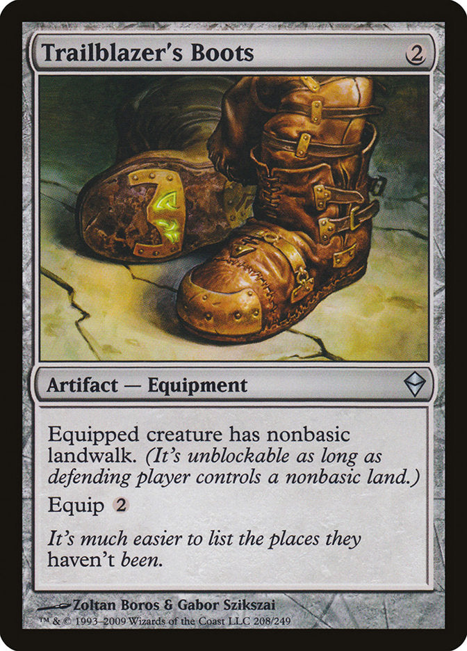 Trailblazer's Boots [Zendikar] | Local Legends