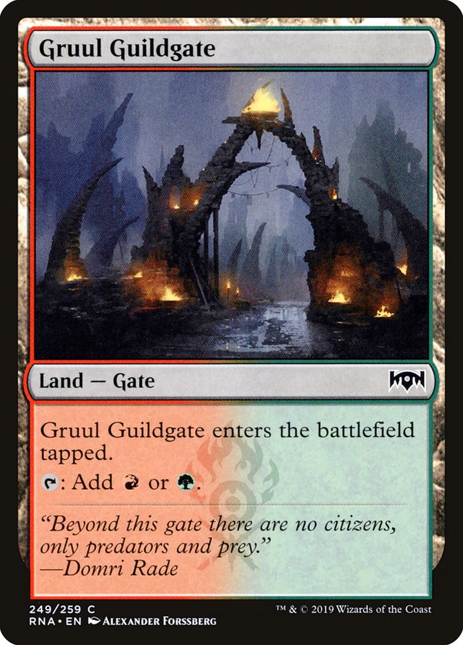 Gruul Guildgate (249/259) [Ravnica Allegiance] | Golgari Games