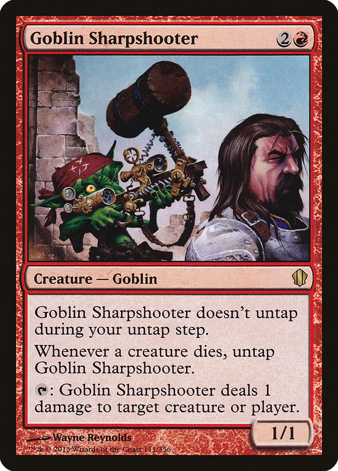 Goblin Sharpshooter [Commander 2013] | Golgari Games