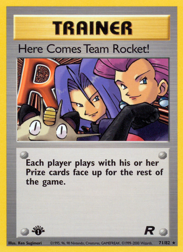 Here Comes Team Rocket! (71/82) [Team Rocket 1st Edition] | Golgari Games