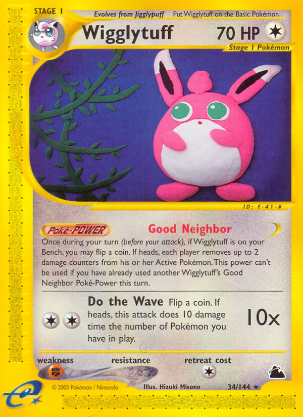 Wigglytuff (34/144) [Skyridge] | Golgari Games