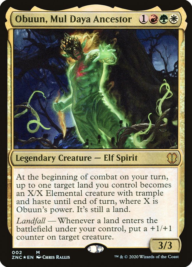 Obuun, Mul Daya Ancestor [Zendikar Rising Commander] | Local Legends