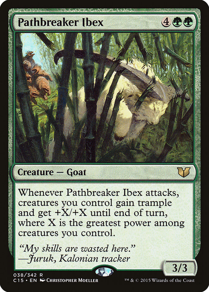 Pathbreaker Ibex [Commander 2015] | Local Legends