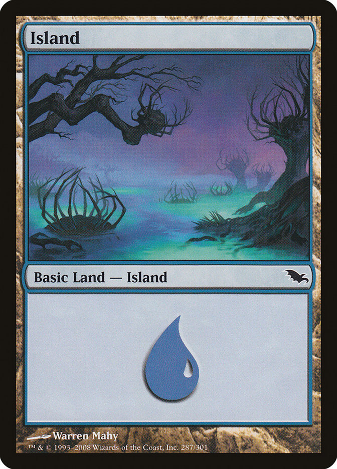 Island (287) [Shadowmoor] | Golgari Games