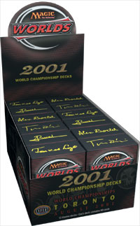 2001 World Championship Deck Display | Local Legends