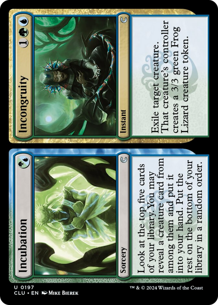 Incubation // Incongruity [Ravnica: Clue Edition] | Local Legends