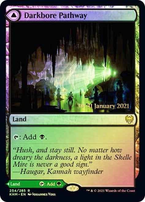 Darkbore Pathway // Slitherbore Pathway [Kaldheim Prerelease Promos] | Golgari Games