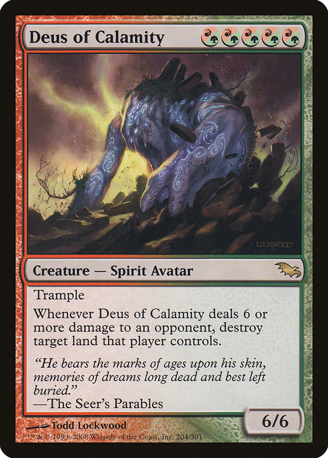 Deus of Calamity [Shadowmoor] | Local Legends