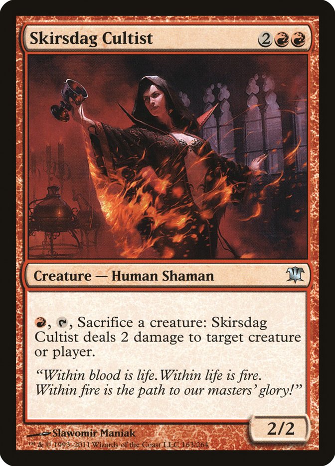 Skirsdag Cultist [Innistrad] | Golgari Games