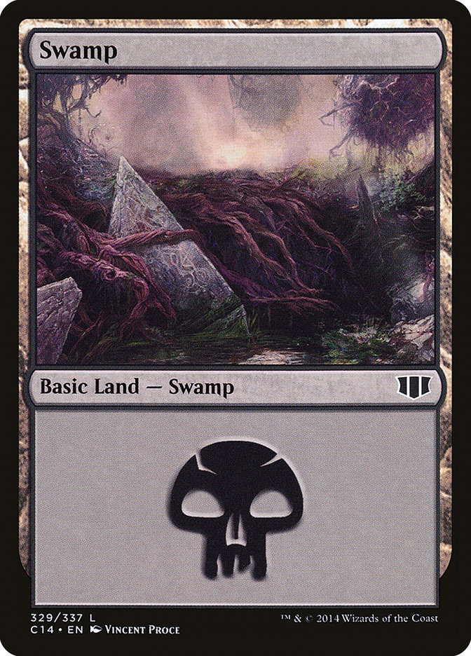 Swamp (329) [Commander 2014] | Golgari Games