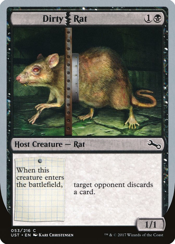 Dirty Rat [Unstable] | Golgari Games