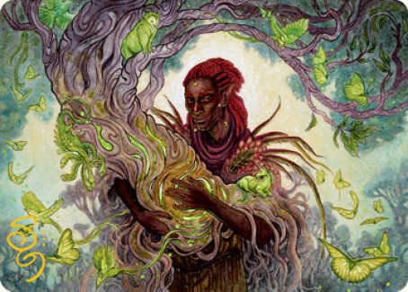 Circle of Dreams Druid Art Card (Gold-Stamped Signature) [Dungeons & Dragons: Adventures in the Forgotten Realms Art Series] | Local Legends