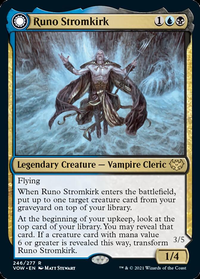 Runo Stromkirk // Krothuss, Lord of the Deep [Innistrad: Crimson Vow] | Local Legends