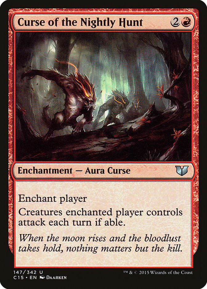 Curse of the Nightly Hunt [Commander 2015] | Local Legends