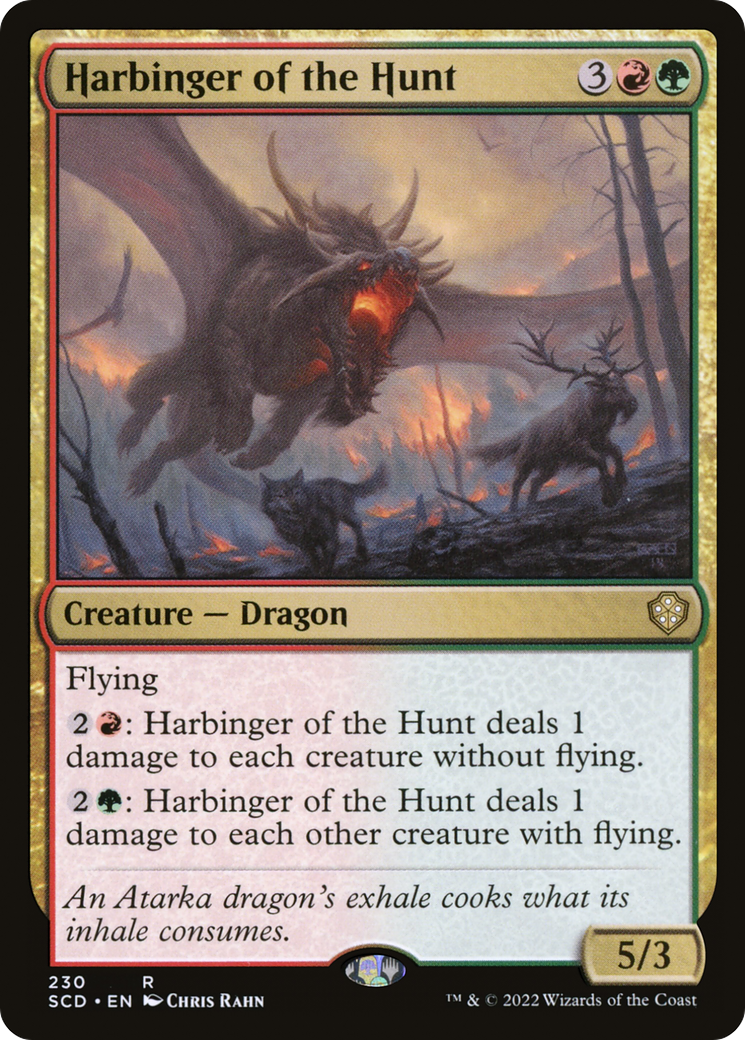 Harbinger of the Hunt [Starter Commander Decks] | Local Legends
