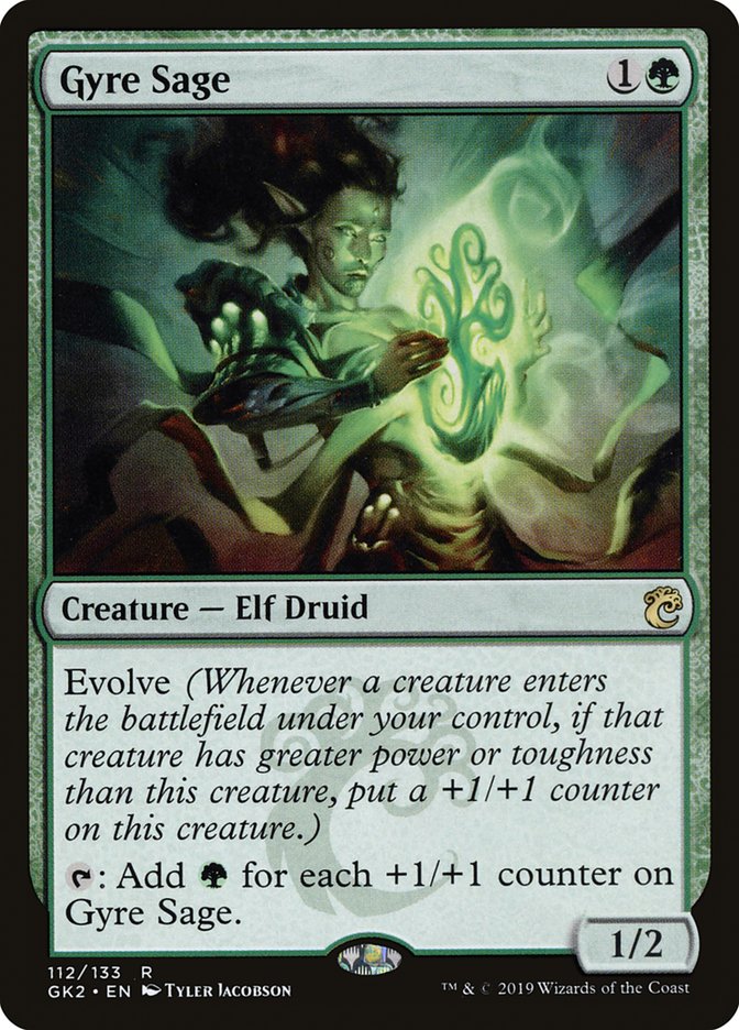 Gyre Sage [Ravnica Allegiance Guild Kit] | Local Legends