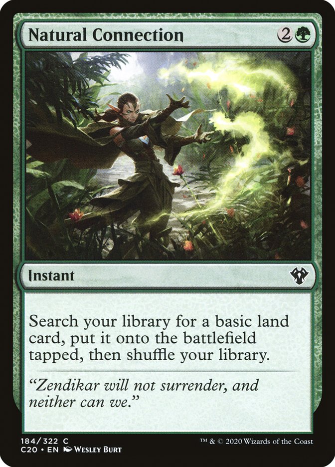 Natural Connection [Commander 2020] | Local Legends